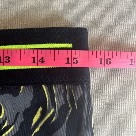 Marc Cain Sports N4 US 10 Animal Print Mini Skirt Black Green Lined $230 NWT - Picture 12 of 13